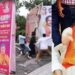 Maharashtra: Activists Of Uddhav Thackeray Faction Tore Posters Of MP Navneet Rana