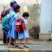 Maharashtra: A Viral Video Shows Schoolchildren Being Forced To Stand On The Road To Greet The Minister