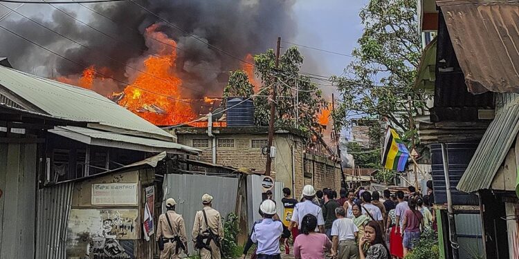 Manipur: Following The Death Of A Protester, A Mob Sets An IRB Employee’s Home On Fire