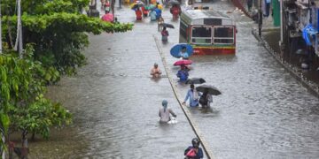 After A Week Of Calm, Mumbai Experiences Heavy Rain, With Some Areas Being Flooded