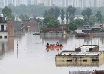 How The Hills Are Flooding Delhi After Rain