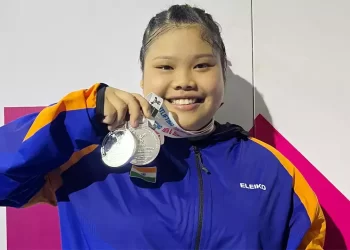 Martina Devi Wins Silver In The Over 81 Kg Youth Category At The Asian Youth And Junior Weightlifting Championships