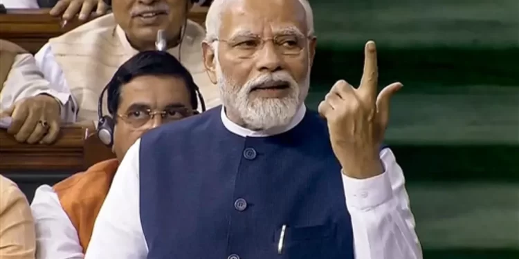 PM Modi Said In The Lok Sabha That “Manipur Is Our ‘jigar Ka Tukda”