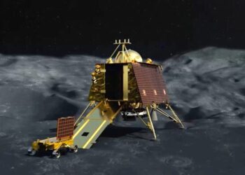 First Image Of Rover Pragyan Emerging From Lander Near Moon’s South Pole From Chandrayaan-3