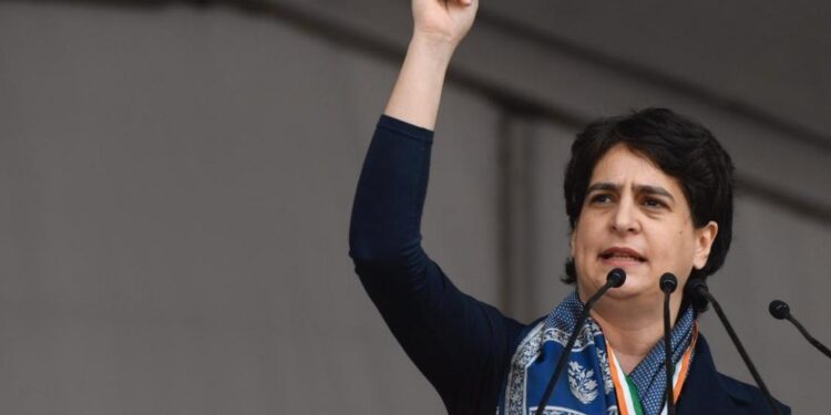 After Receiving A Complaint From The BJP, A FIR Was Filed Against Congress Leaders Priyanka Gandhi And Kamal Nath Over A Social Media Post