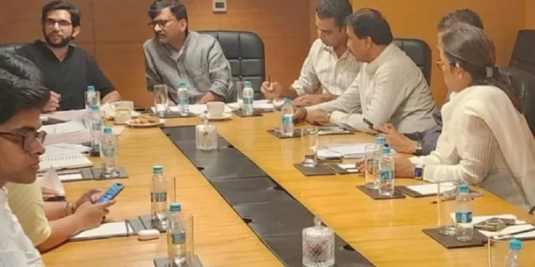 Before The INDIA Alliance Meeting, MVA Leaders Meet With The Commissioner Of The Mumbai Police