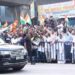 Congress Pokes Fun At The BJP After State Leaders Were Seen Standing Behind Barricades During PM Modi’s Visit To Bengaluru