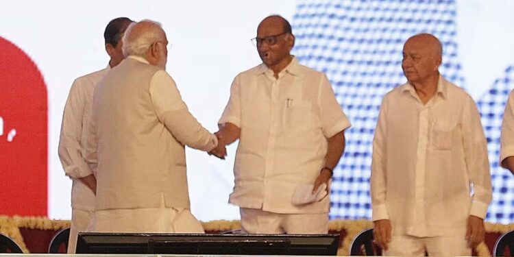 ‘He Could Have Turned His Back On The Program’, Uddhav Shiv Sena’s Taunt On Sharad Pawar’s Visit To PM’s Program