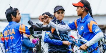 World Championships In Archery: India’s Women’s Compound Team Beats Colombia To Advance To Final