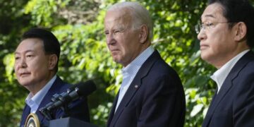 Denouncing China’s “dangerous And Aggressive Actions” In The Indo-Pacific, The US, Japan, And South Korea