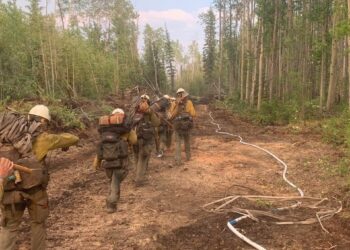 As A Wildfire Approaches The Capital Of Canada’s Northwest Territories, Residents Leave
