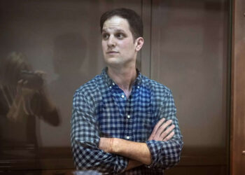 Evan Gershkovich, A US Journalist, Protests His Continued Detention In Russia