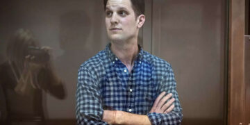 Evan Gershkovich, A US Journalist, Protests His Continued Detention In Russia