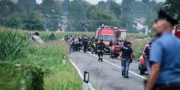 After An Italian Military Plane Crashes During Training, A 5-year-old Dies