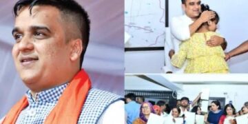 MoS Home Harsh Sanghavi in Ahmedabad granted Indian citizenship to 108 persecuted Hindus from Pakistan, Bangladesh, and Afghanistan.