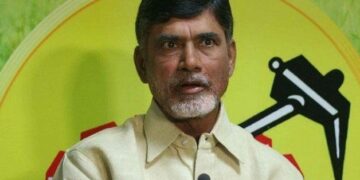 Chandrababu Naidu, The Leader Of The TDP, Was Presented At Vijayawada’s Anti-Corruption Bureau Court