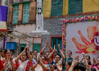 Chandrayaan-3-themed Pandals In Kolkata Are Grabbing Attention During Ganesh Chaturthi