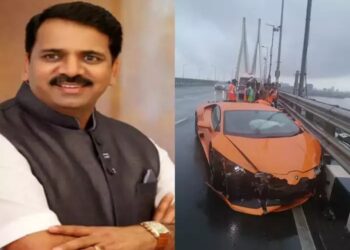 Maharashtra: Lamborghini Car Collides With Railing On Mumbai Worli Sea Link, Former MLA’s Son Injured
