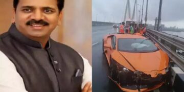 Maharashtra: Lamborghini Car Collides With Railing On Mumbai Worli Sea Link, Former MLA’s Son Injured