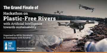 The Grand Finale of “Hackathon on Plastic-Free Rivers with AI” organised by REVA University in Association with Kyndryl on September 8th, 2023