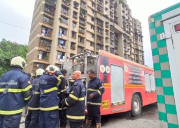 33 People Were Saved From A Mumbai Building Fire; No One Was Hurt; The Fire Was Doused