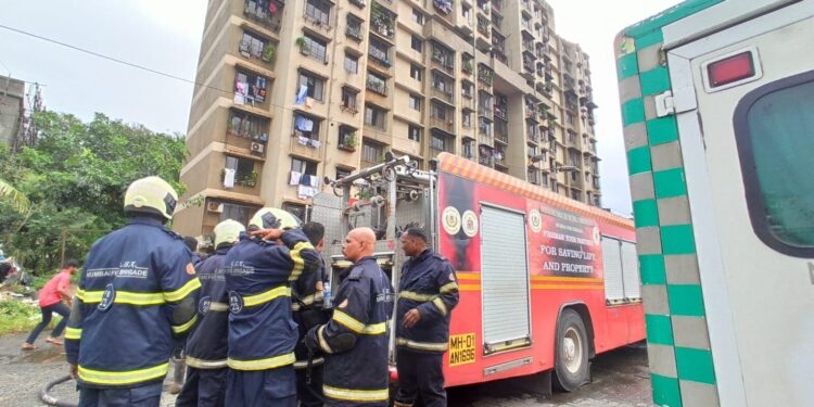 33 People Were Saved From A Mumbai Building Fire; No One Was Hurt; The Fire Was Doused