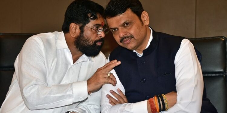 CM Eknath Shinde meets with Dy CM Devendra Fadnavis amid protests over Maratha reservations