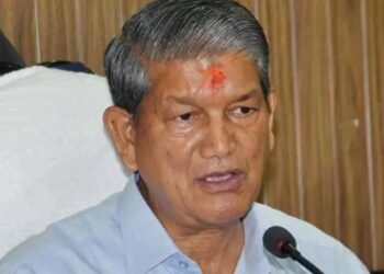 After His Automobile Collides With A Barrier, Former Uttarakhand CM Harish Rawat Barely Escapes Injury
