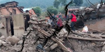 Following A Powerful Earthquake That Left At Least 157 People Dead, Nepal Quickly Dispatches Relief And Begins Rescue Operations.