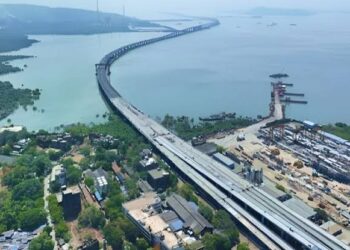 India’s longest bridge, the Mumbai Trans Harbour Link, opens today, Friday 12th January, by PM Modi