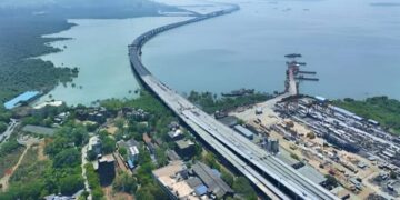 India’s longest bridge, the Mumbai Trans Harbour Link, opens today, Friday 12th January, by PM Modi