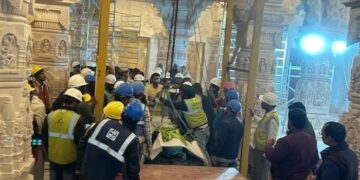 Shri Ram Lalla’s idol arrives in Ram Mandir for garbha griha installation today