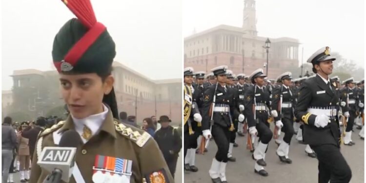 Republic Day 75th: Kartavya The route to see Nari Shakti, the march of the all-women Armed Forces Medical Service contingent and the all-women Tri-Service contingent