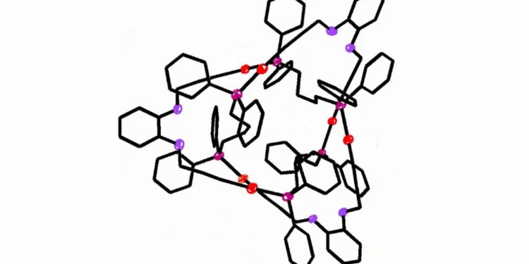 Molecular knots are built up of only 54 atoms, making them the tiniest known knots.