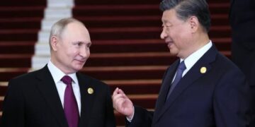 Reiterating their close ties, Putin and Xi deny “US interference.”