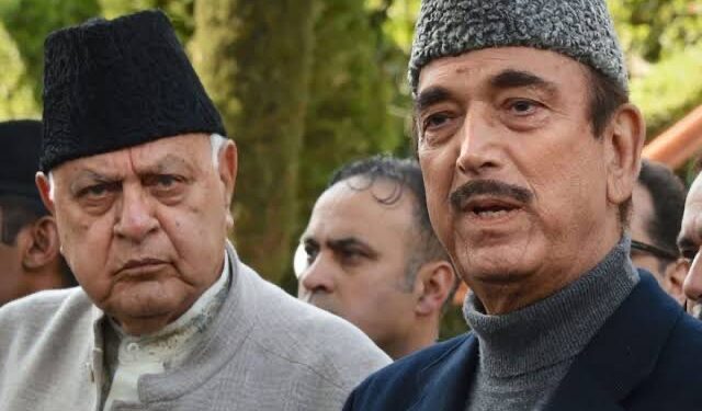 Farooq Abdullah met Amit Shah and Narendra Modi at night, according to Ghulam Nabi Azad. NC Chief responds