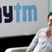 Paytm shares end the day in the red, one day after Vijay Shekhar Sharma quit Payments Bank.