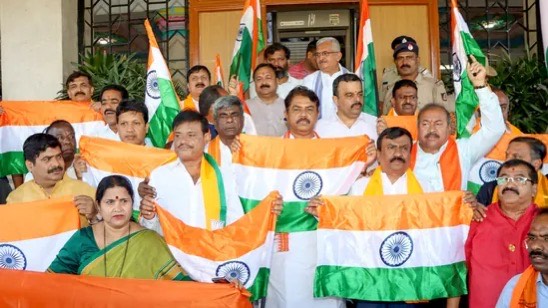 Karnataka BJP: Rahul Gandhi’s close associates were detained for shouting “Pakistan Zindabad” inside Vidhana Soudha.