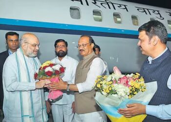 Amit Shah meets Eknath Shinde; Ajit Pawar to finalise seat-sharing formula