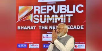 PM Modi unveils ’75-day report card’ at Republic Summit, planning ₹9 lakh crores in infrastructure development for next 25 years