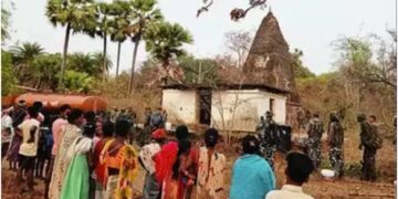Chhattisgarh: Old Ram Mandir shut by Maosists 21-years-ago reopened in Sukma with help from CRPF jawans