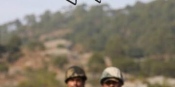 Indian Army shoots alleged Pakistani drone along Rajouri LoC,J&K