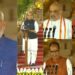 President Droupadi Murmu swears in PM Narendra Modi and his 71 ministers