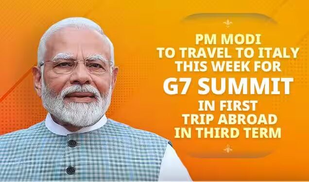 PM Modi to attend G7 conference in Italy on June 13
