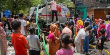 Delhi water crisis: BJP protests; Atishi calls for police protection of pipelines