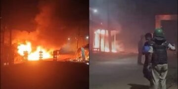 Shops torched, houses damaged after tribal youth injured in group clash dies : Tripura