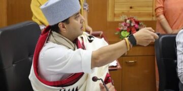 Scindia launches NERACE App, holds meeting with Meghalaya CM, members of NEC