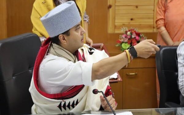 Scindia launches NERACE App, holds meeting with Meghalaya CM, members of NEC