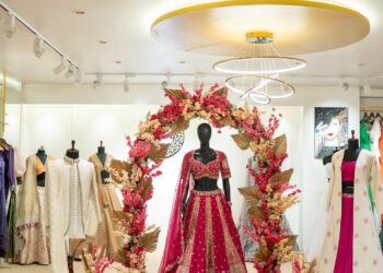 Celebrity stylist Ashley Rebello launches bridal collection ‘KHWAAB,’ crafted by fashion designer Seema Kalavadia