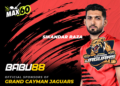 BABU88 Partners with Grand Cayman Jaguars to Sponsor Max60 Caribbean League 2024